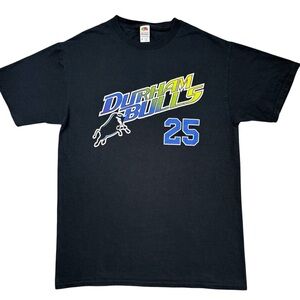 Durham Bulls Baseball Men’s Retro Logo Tampa Bay Devil Rays T-Shirt Jersey sz. M